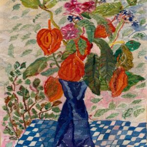 Den Blå Vase, 2020, 66x84 cm