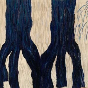 Træer i is, 1985, 125x88 cm