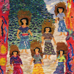 De nepalesiske kvinder 1989, 88x119 cm