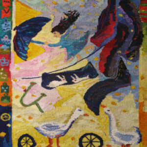 Det usynlige cirkus, 1996, 85x104 cm