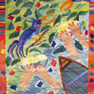 En dejlig sommer, 1987, 92x112 cm