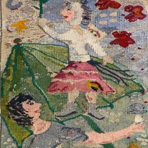 Karla og mormor i den 7. himmel, 2014, 43 x 114 cm
