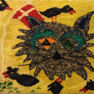 Skovsen, 1995, 40x40 cm